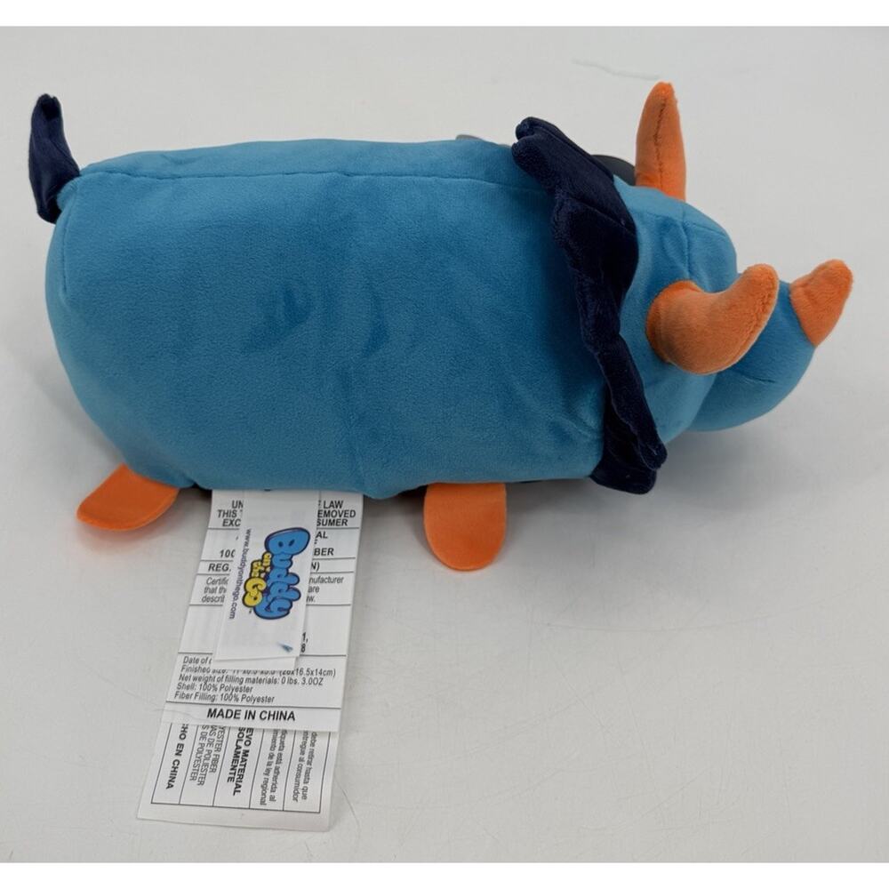 Pillow Pets Buddy On The Go Danny Dino Wearable Plush Blue New - Picture 7 of 10